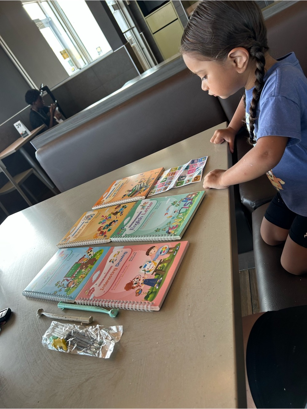 Interactive Kids Learning Activity Books - Pastel Multi-Color